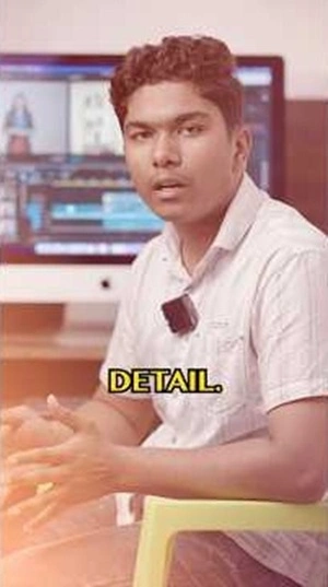 Student testimonial